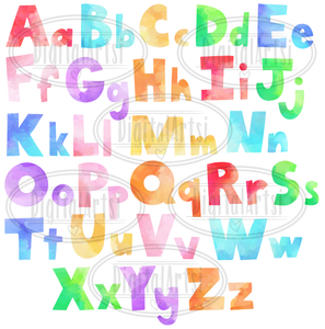 Alphabet Graphics Set