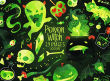 Poison Witch Graphics Set