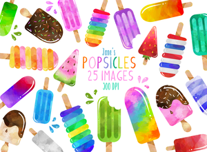 Popsicle Graphics Set