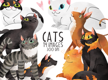 Cats Graphics Set