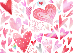 Hearts Graphics Set