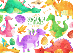 Dragon Graphics Set
