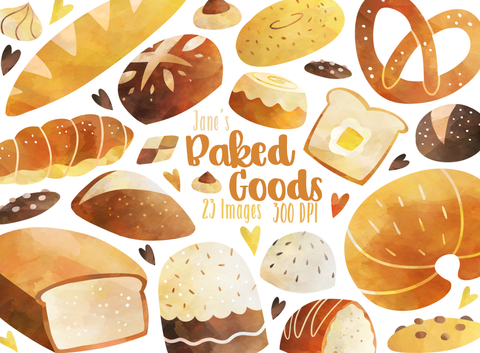 Bread Graphics Set