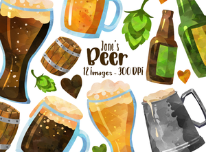 Beer Graphics Set