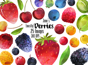 Berries Graphics Set