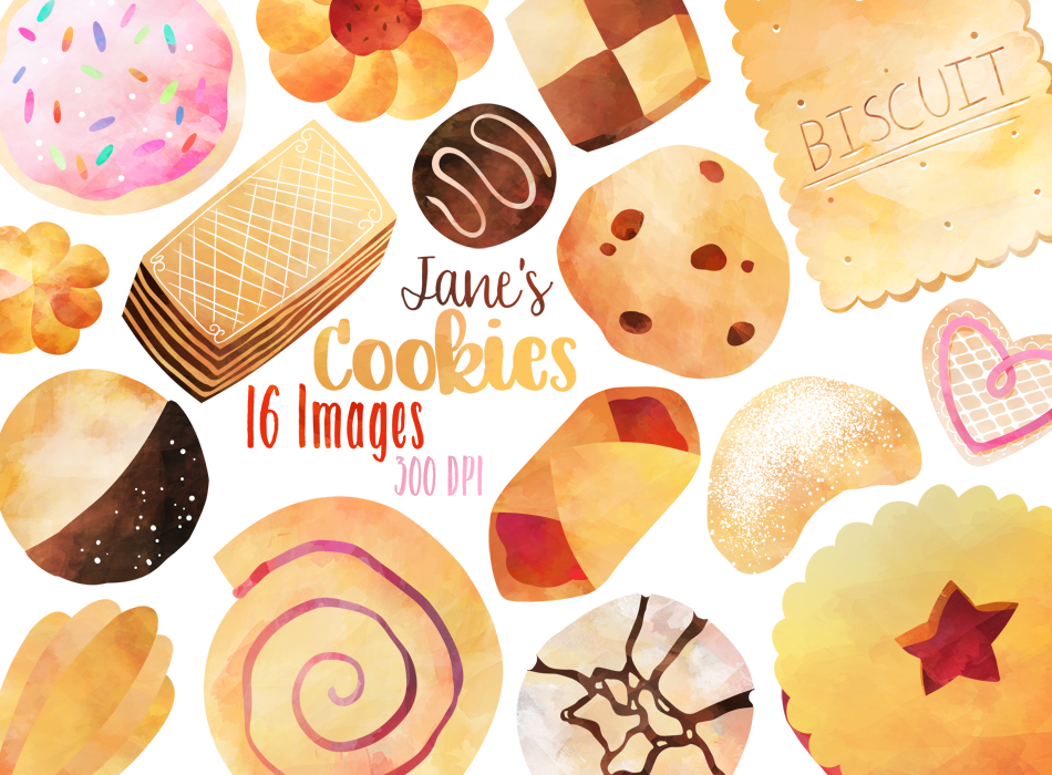 Cookie Graphics Set