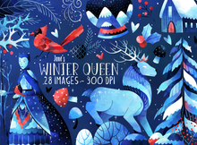 Winter Queen Graphics Set
