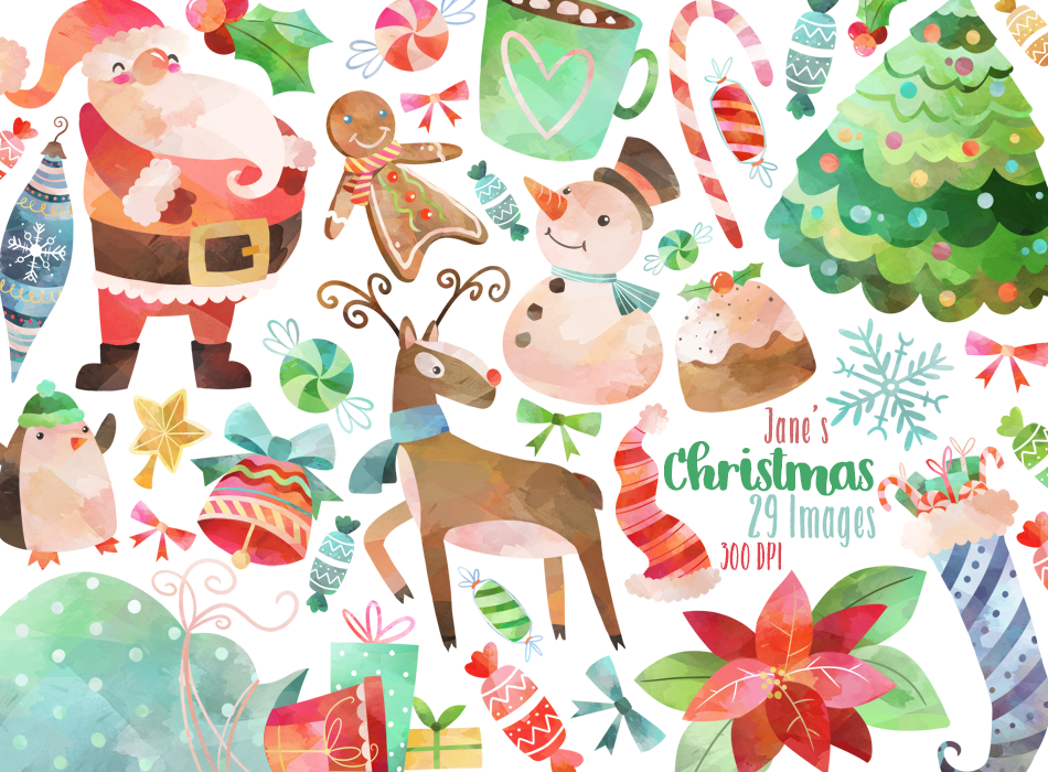 Christmas Graphics Set