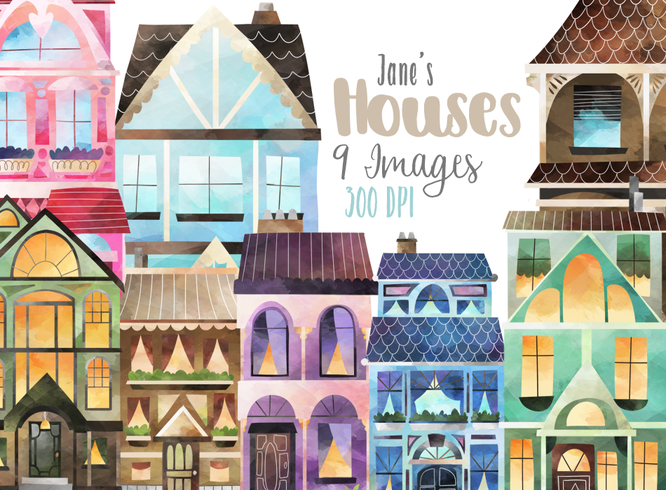 Houses Graphics Set