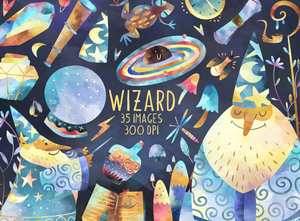 Wizard Graphics Set