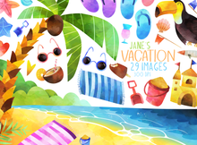 Vacation Graphics Set