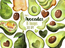 Avocado Graphics Set