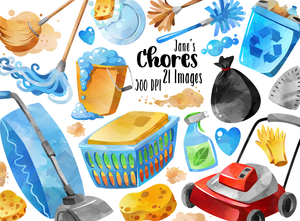 Chores Graphics Set
