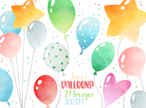 Balloons Graphics Set