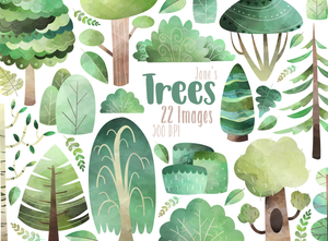 Trees Graphics Set