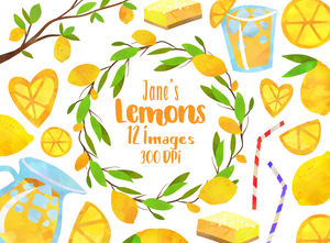 Lemon Graphics Set
