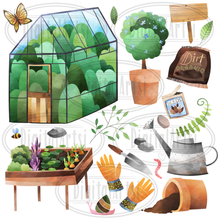 Gardening Graphics Set