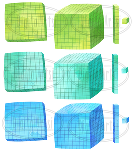 Base Ten Blocks Graphics Set
