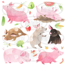 Pigs Graphics Set