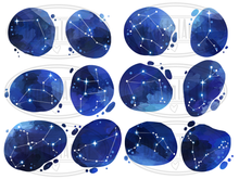 Zodiac Constellations Graphics Set