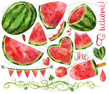 Watermelon Graphics Set