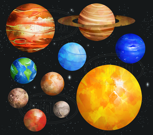 Planet Graphics Set