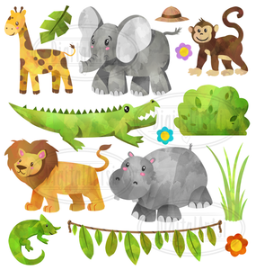 Safari Graphics Set