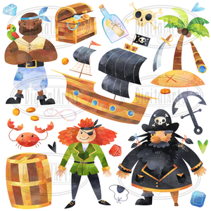 Pirates Graphics Set