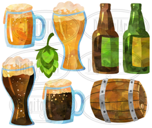 Beer Graphics Set
