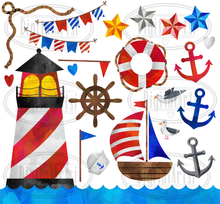 Nautical Graphics Set
