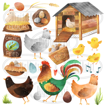 Chicken Graphics Set