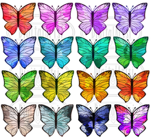 Butterfly Graphics Set