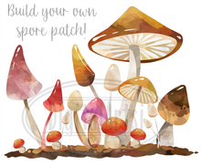 Mushroom Graphics Set