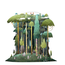 Castle in the Trees Graphics Set