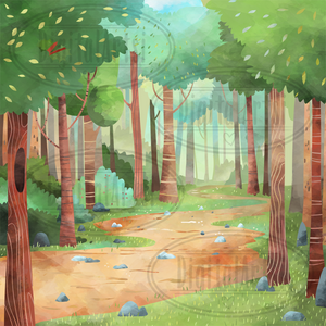 Forest Path Graphics Set