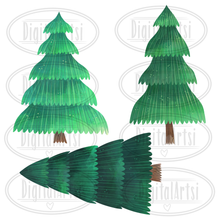 Pine Trees Graphics Set