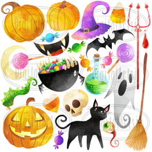 Halloween Graphics Set