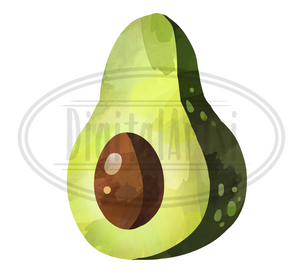 Avocado Graphics Set
