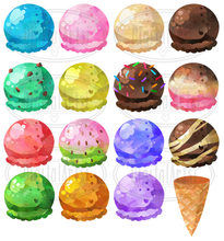 Ice Cream Graphics Set