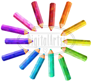 Colored Pencil Graphics Set